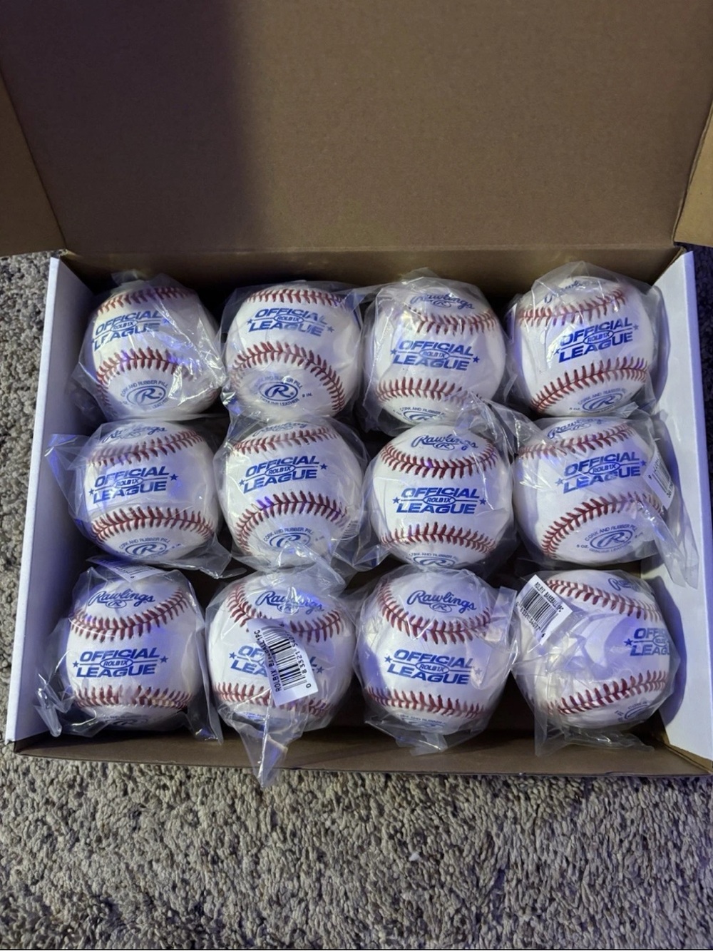 Rawlings ROLB1X Official League 1 Dozen